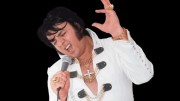 Elvis impersonator Mark Leen