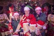 The Zoo 6. L-R. Susan, Tom Dunne and Garth. Santas Grotto, Dublin Zoo