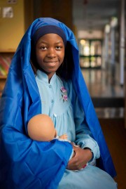 Nativity - Lizzi Phiri playing Mary (2)