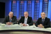 RTÉ Rugby panellists George Hook, Brent Pope and Conor O'Shea