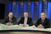 RTÉ Rugby panellists George Hook, Brent Pope and Conor O'Shea