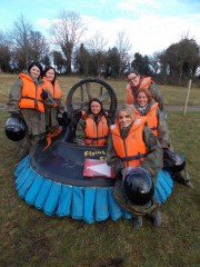 Don't Tell The Bride, January 31 The Hovercraft hen party