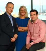 The Consumer Show reporters (L-R Bill, Kathriona, Tadhg)