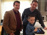 The Consumer Show - ReporterTadhg with Trevor Ecock & Scott (son)