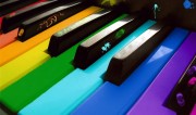 Coloured Piano