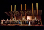 Scene from Act II of Gotterdammerung by Wagner Photo Ken Howard Metropolitan Opera (c) 2012