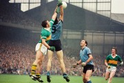 Players in action during the 1978 All-Ireland Gaelic Football final. CLOCH NA CARN, RTE ONE