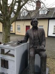 Vere Foster statue Tallanstown Co  Louth