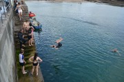 Families enjoying the Saoire Gaeltachta 2014 in Corca Dhuibhne