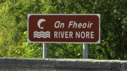 Abhainn NORE- An Fheoir Signage