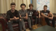 Music Inc, RTÉ2 - Band members from Union J from left to right: Jaymi Hensley, JJ Hamblett, George Shelley, Josh Cuthbert