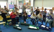 Fiddle class at Ceardlann Earraigh in Kildare March 2015