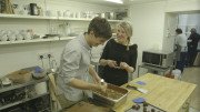 (25)Kitchen Hero Donal's Irish Feast, prog four, Tuesday 16th June(Donal with Deirdre McCanny of Co Couture Chocolates)