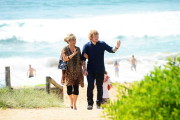 Home and Away - Marilyn (EMILY SYMONS) shows ED SHEERAN around Summer Bay Episode 6274