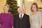 Carols from Áras an Uachtaráin - Mary Kennedy, President Michael D Higgins and Sabrina Higgins