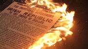 AR SON NA POBLACHTA proclamation in flames