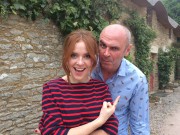 Joe Lindsay and Angela Scanlon, in Nante, France, Getaways, RTE One