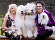 Pet Island Martin Bailey, Jennifer Duggan and their  dogs