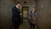 Nationwide 1916 - Bryan Dobson with  Úna Ó Callanáin, granddaughter of Michael Mallin in Mallin's cell in Kilmainham Gaol