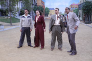 MARVEL'S AGENT CARTER - “Hollywood Ending” - Peggy needs Howard Stark to eliminate Zero Matter as they are faced with a mission none of them could come back from, on the season finale of “Marvel’s Agent Carter,”  (ABC/Kelsey McNeal) DOMINIC COOPER, HAYLEY ATWELL, CHAD MICHAEL MURRAY, REGGIE AUSTIN