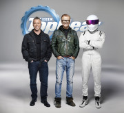 Top Gear: Series 23 Picture Shows: Matt LeBlanc, Chris Evans and The Stig