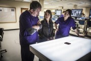 UNFORGOTTEN - PICTURE SHOWS: John Burton (DOMINIC COLEMAN), DCI Cassie Stuart (NICOLA WALKER) and Kelly (YASMINE AKRAM)