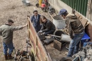 UNFORGOTTEN - PICTURE SHOWS: Mark Bennett (BENEDICT TAYLOR), DS Sunil 'Sunny' Khan (SANJEEV BHASKAR), DCI Cassie Stuart (NICOLA WALKER) and Jamie (supporting artist)