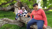 Ramadan Asad Mahmud Khondkar and his 3 children inTullamore