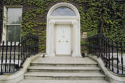 Doorway on Merrion Square North, Dublin (1980)