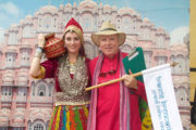 Nurse Karen Hurley with Francis Brennan, Francis Brennan's Grand Indian Tour, RTÉ One