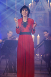 Enya performing in the Honan Chapel, Christmas Carols from Cork on RTÉ One