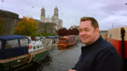 Nevens Irish Food Trails ((05)Nevens Irish Food Trails (new series tx Wednesday Jan 18th)Neven on board the Shannon princess luxury hotel barge (1)