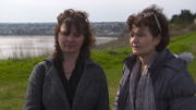 Scannal Whiddy Island Nadine Perherin and Nicole Selmaine, daughters of Pierre Huet