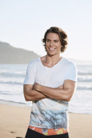 Home and Away character VJ Patterson, played by Matt Little