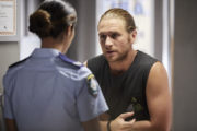 Home and Away Ep 6632 Ash (GEORGE MASON) tells Kat (PIA MILLER) he has applied for custody (3)