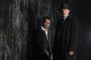 In Plain Sight Picture Shows: Peter Manuel (MARTIN COMPSTON) and Muncie (DOUGLAS HENSHALL).