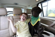 RTEjr new season - What Makes My Day - Joseph & Assistant Dog Harvey head to school (1)