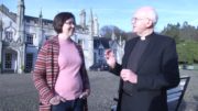 Ministry of Hope: Catherin Blakc and Bishop Eamonn Walshe in Shelton Abbey