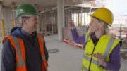 Dermot Bannon & The Big Build - Dermot Bannon and construction manager Carol Smillie 2