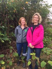 Ear to the Ground, (new series, programme two). Thursday 9th November. Presenter Helen Carroll with Ecologist Amanda Greer(Knotweed story)