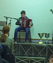 Young performers in Leitir Móir