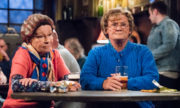 Mrs Brown's Boys New Year's Special - Winnie (Eilish O'Carroll) and Agnes (Brendan O'Carroll)