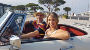 Getaways Tommy Bowe and Vogue Williams Classic Car 1