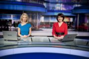 RTÉ Six One News Presenters Caitriona Perry and Keelin ShanleyJanuary 2018