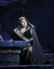 Angela Meade in the title role of Rossini's Semiramide Photo Ken Howard Met Opera