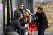 Fair City - Eps 63 Kerri Ann complaining of a sudden pain, only wants Decco by her side LR