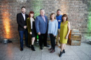 National Treasures team - l to r Richard McElligott, Ruth Griffin, John Creedon, Roisin Higgins, Donal Fallon and Linda King