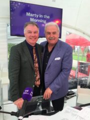 Gary Graham and Marty Whelan at Bloom