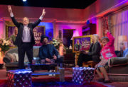 All Round to Mrs Brown's - Jerry Springer, Boy George, Cathy Brown (Jennifer Gibney) and Agnes Brown (Brendan O'Carroll)