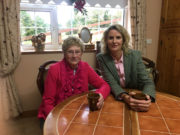 Ear to the Ground presenter Helen Carroll with Peggy Ryan in programme two, Thursday November 1st.(Upperchurch story) (1)